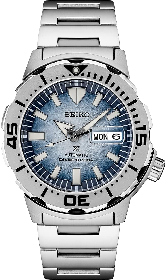 Seiko Reloj híbrido de buceo para hombre - Prospex - Solar, con esfera negra, caja ligera y función de cronómetro, resistente al agua a 200 m