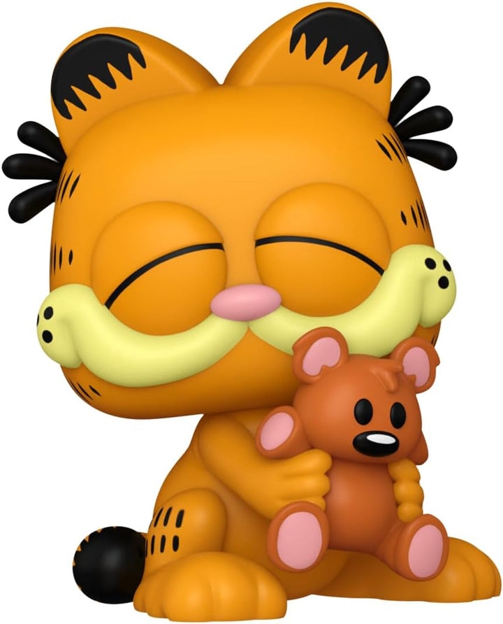 Funko POP! Comics: Garfield \u2013 Garfield con Pooky - Figura de V...