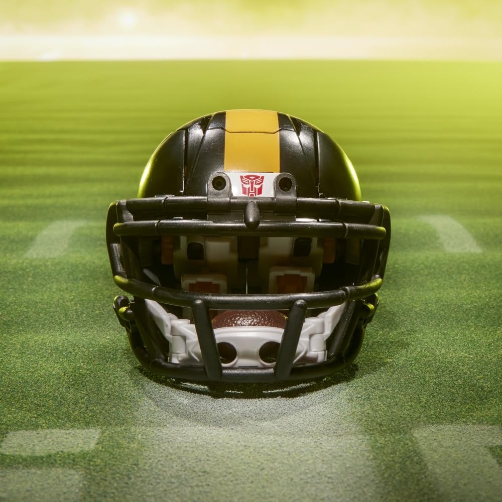 Transformers NFL Pittsburgh Steelers Steelsmash Figura de acción de 5.5 pulgadas