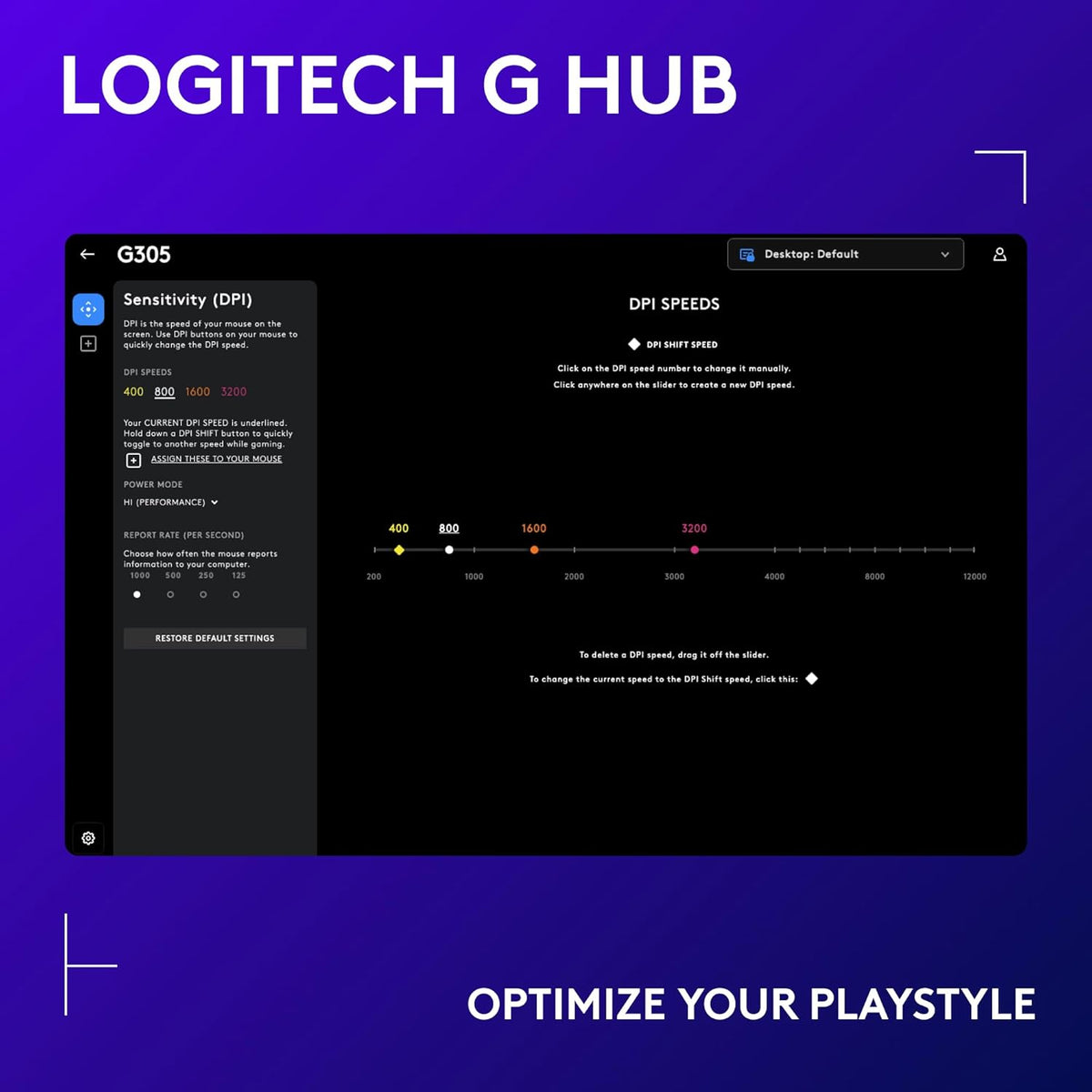 Logitech G 305 LIGHTSPEED - Mouse inalámbrico para juegos, sensor H...