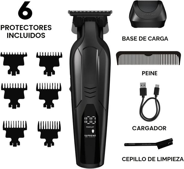 Supreme Trimmer Vader Lite ST3700 - Recortadora de barbero profesio...