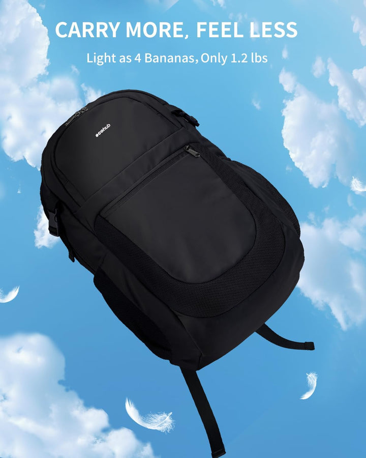 ECOHUB Mochila de viaje para mujer, para portátil de 17.3 pulgadas,...