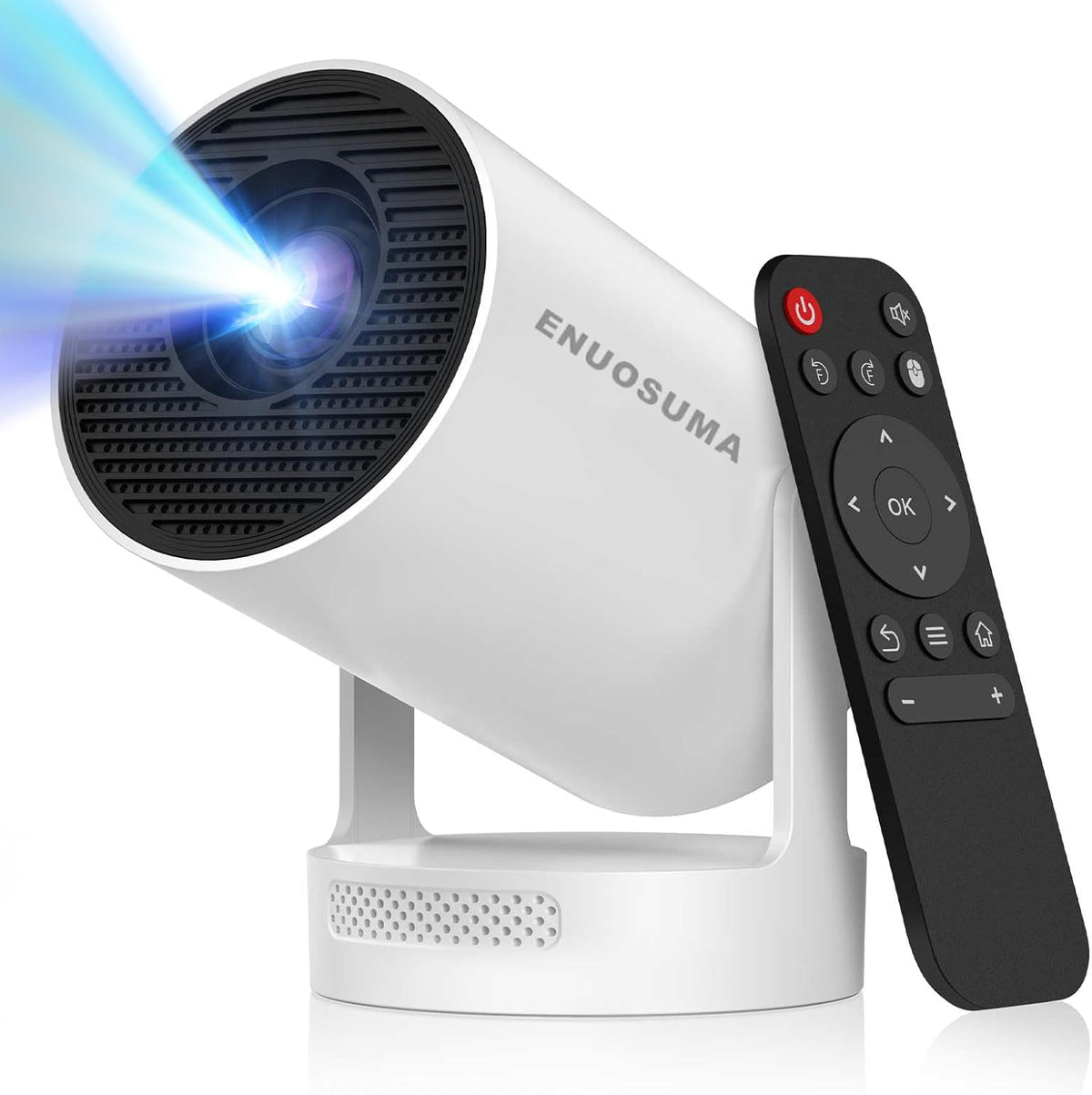 【Enfoque Eléctrico】Mini Proyector, Proyector 4K Soporte 1080P, Proy...