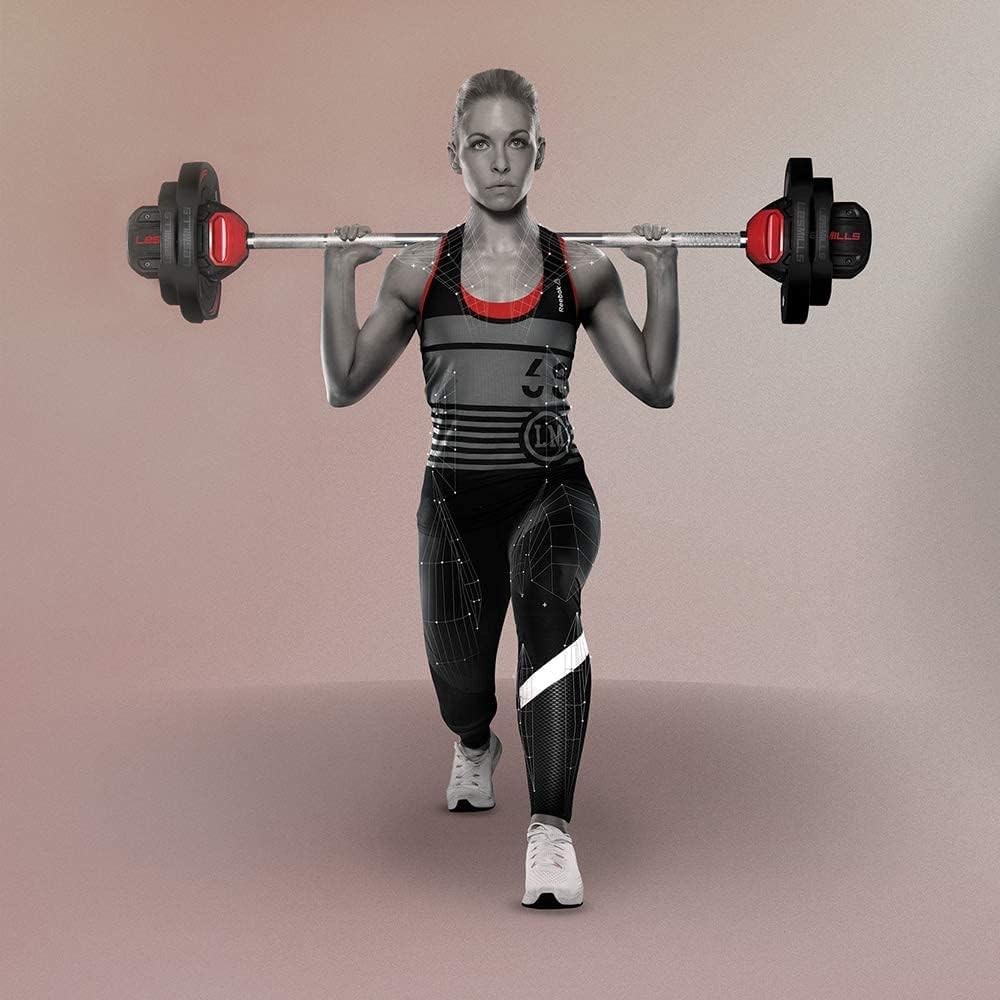 Les Mills SMARTBAR Discos de Peso Ergonómicos de Doble Propósito