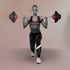 Les Mills SMARTBAR Discos de Peso Ergonómicos de Doble Propósito