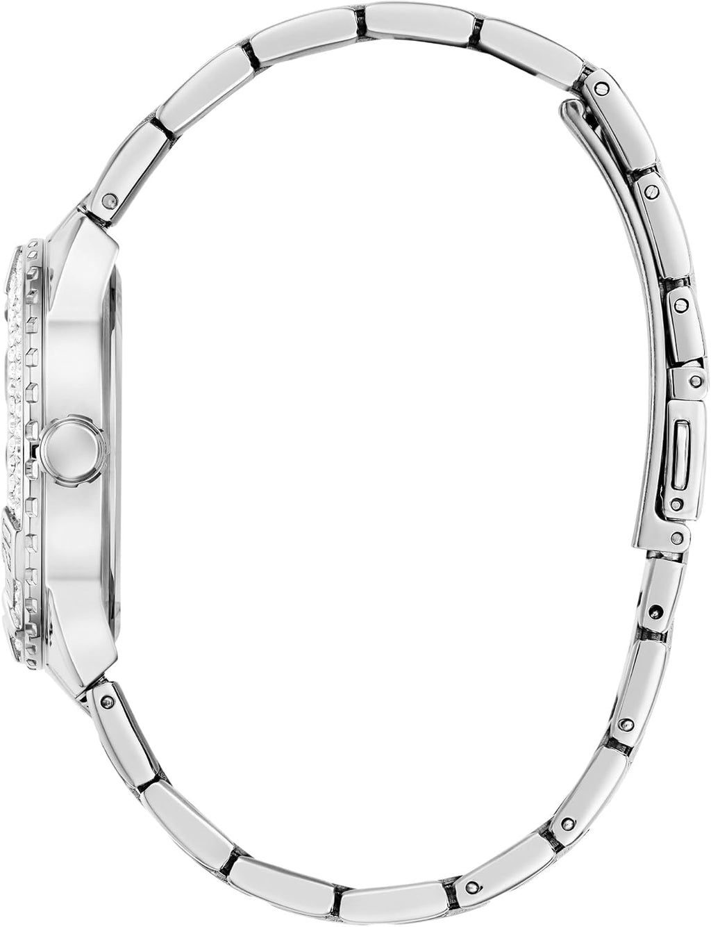 GUESS Reloj analógico plateado