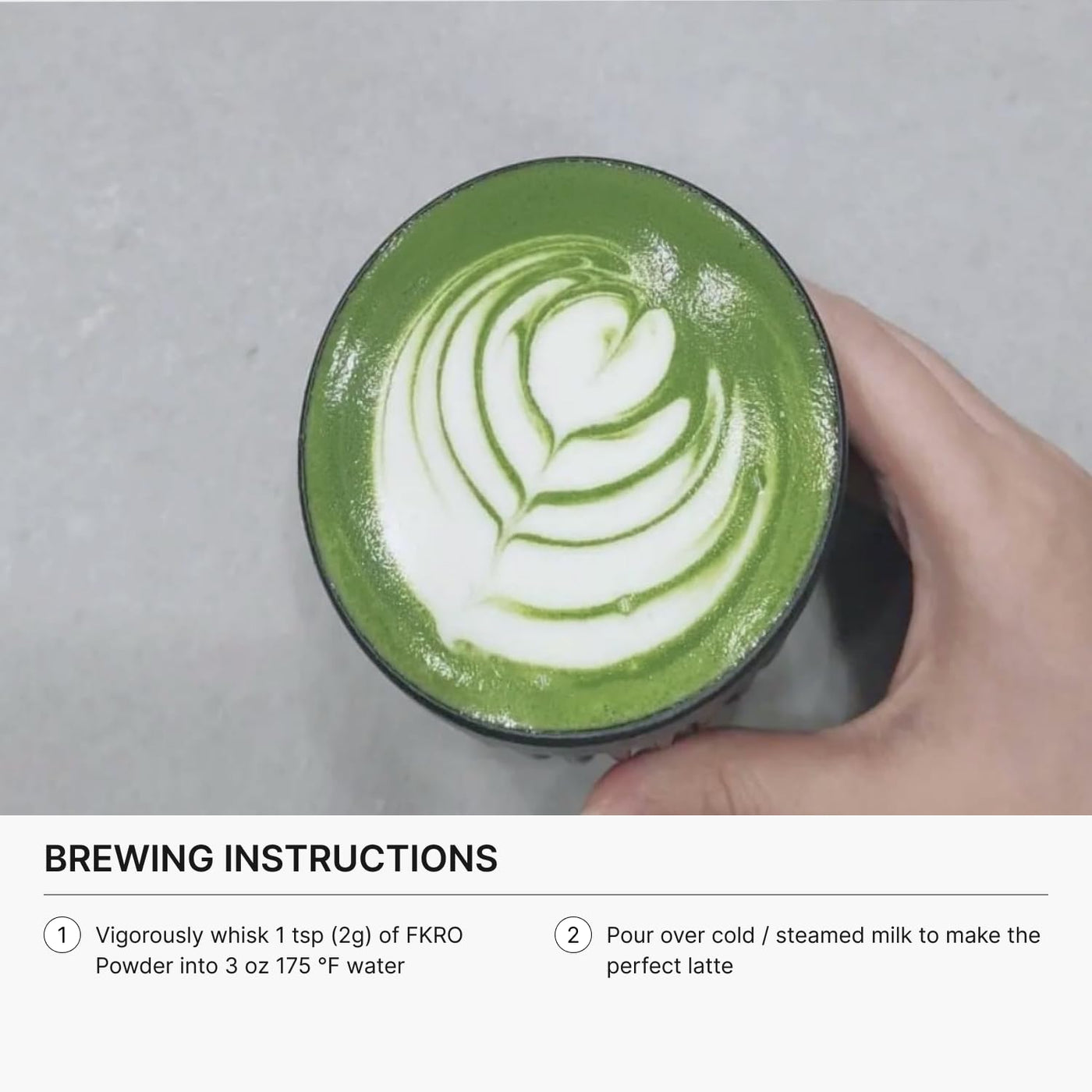 FKRO Té verde Matcha orgánico de grado ceremonial Primera