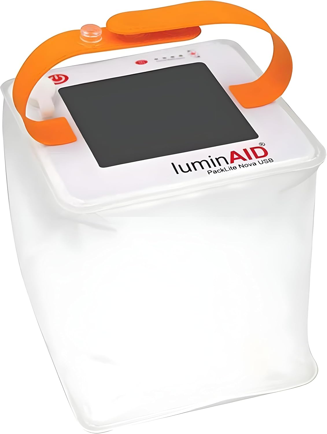 Lámpara LuminAID Nova - Linterna LED solar inflable para camping, senderismo y