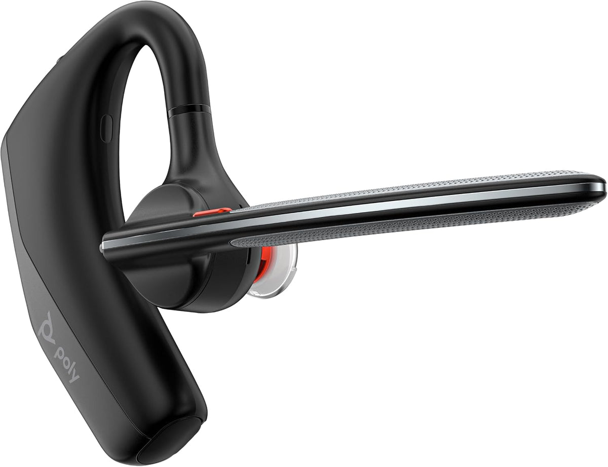 Poly Voyager Legend 30 - Auriculares Bluetooth con micrófono - Boom discreto y 4 micrófonos con cancelación de ruido - Tecnología WindSmart - Comodidad todo el día - Conectividad sin interrupciones - Sensores inteligentes y controles de llamadas