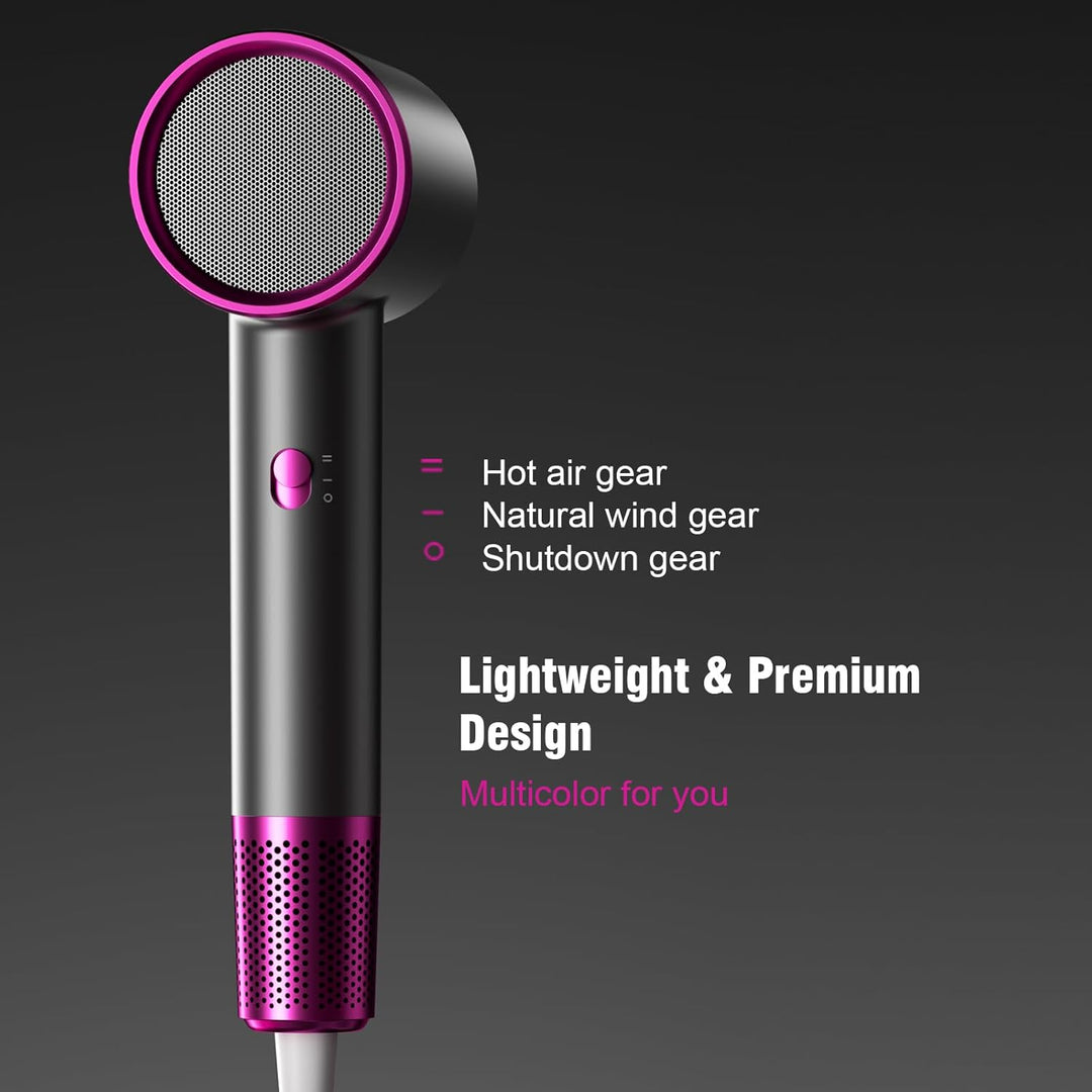 Secador de Cabello de Secado Rápido de 1200W Secador Iónico Profesi...