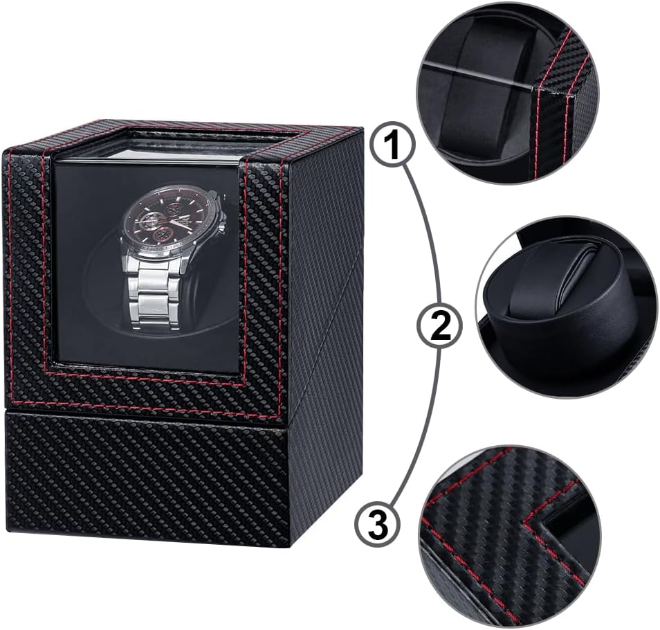 Cargador/Automatizador único para reloj automático, motor japonés, alimentado por batería/AC
