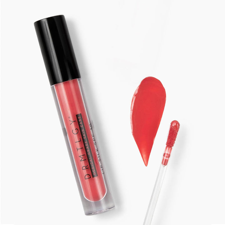 DRMTLGY Lip Silk SPF 40 Bold \u2013 Bálsamo tintado, brillo, aceite...