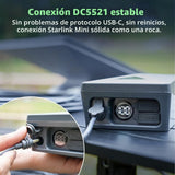 XTAR -Link MP158 Banco de energía portátil para Starlink Mini, ejec...
