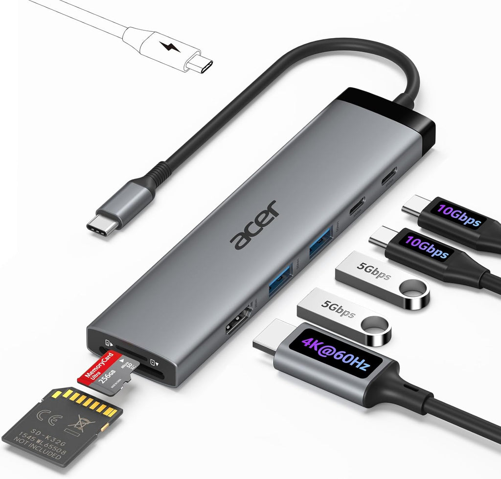 Acer, ODK520, hub USB