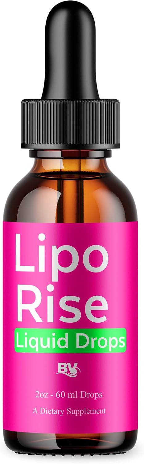 BLUE VIBE Lipo Rise - Gotas líquidas, Lipo Rise Advanced Suplemento...