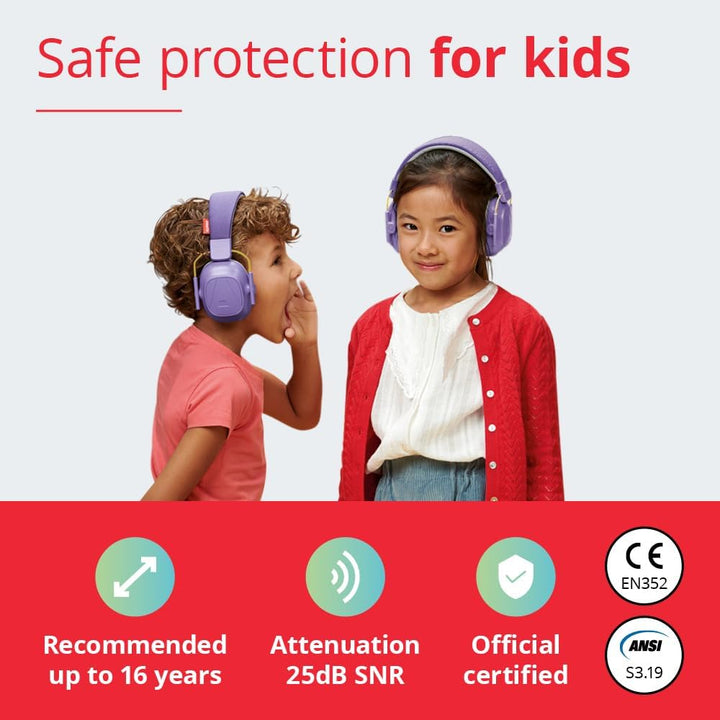 Alpine Muffy Kids - Protección auditiva - Certificado CE y ANSI - A...