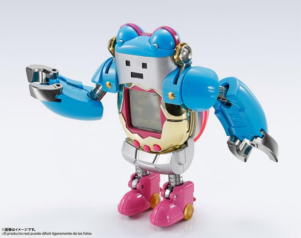 TAMASHII NATIONS - Tamagotchi - Figura Tamagotchi Robot Chogokin - Aniversario 30º CHOGOKIN (Incluye Tamagotchi exclusivo del 30º Aniversario CHOGOKIN)