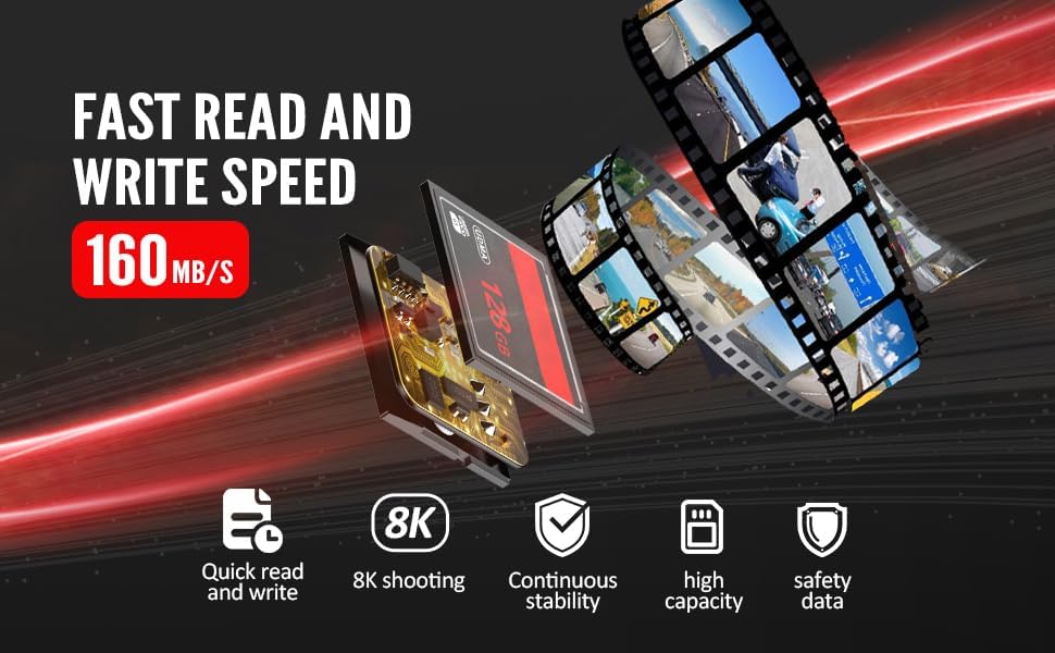 Tarjeta de memoria de cámara CF 16GB Velocidad original