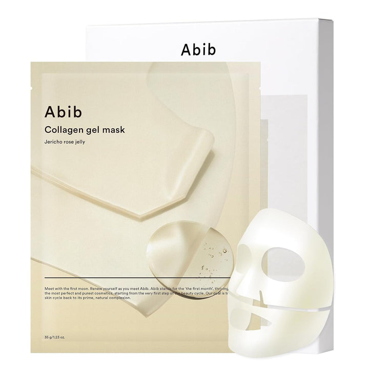 Abib Mascarilla de Gel de Colágeno Jericho Rose Jelly 4 Hojas (Nutr...