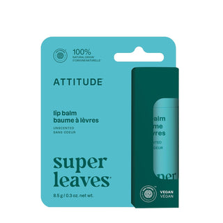 ATTITUDE Bálsamo labial, origen natural, nutre y protege, manteca d...