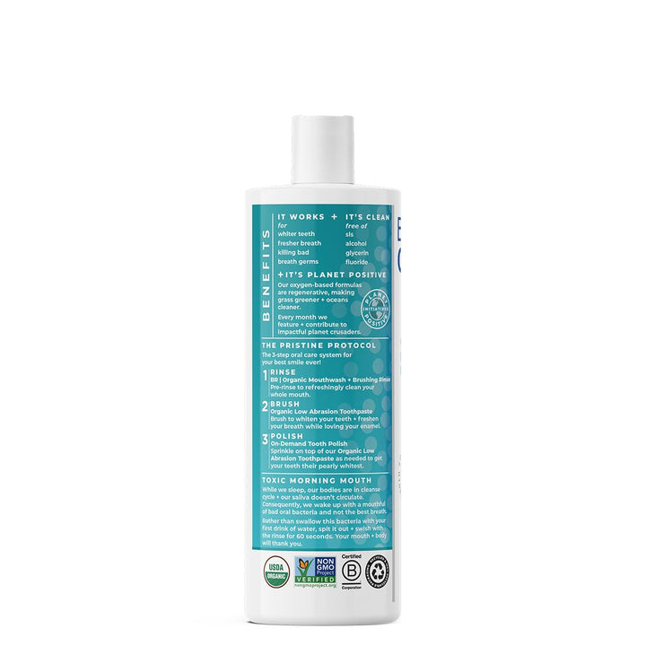 Cepillado enjuague pasta dental