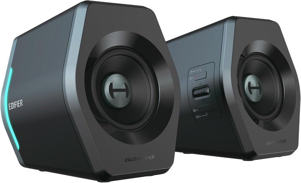 Altavoces para gaming Edifier Hecate RGB, 32W de potencia pico, Bluetooth, negro