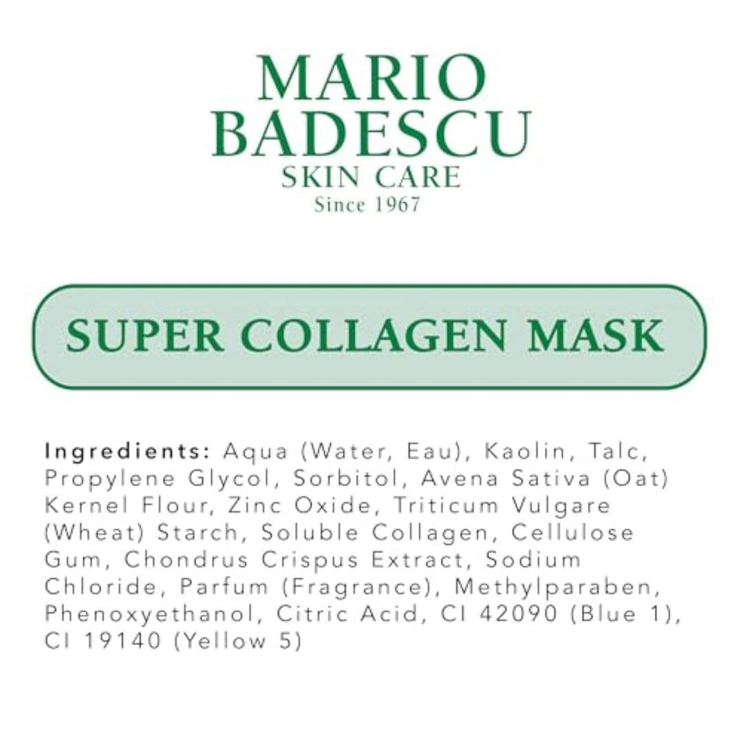 Mario Badescu Máscara facial de arcilla para hombres y mujeres, min...