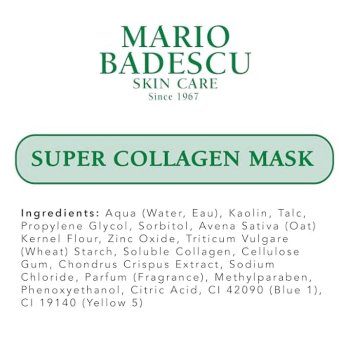 Mario Badescu Máscara facial de arcilla para hombres y mujeres, min...