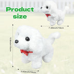 YOUGAANY 2026 New White Pets Walking Puppy Perro