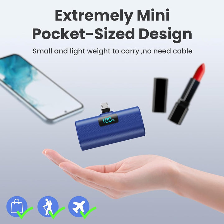 [Paquete de 2] Cargador portátil para iPhone serie 17\/16\/15, banc...