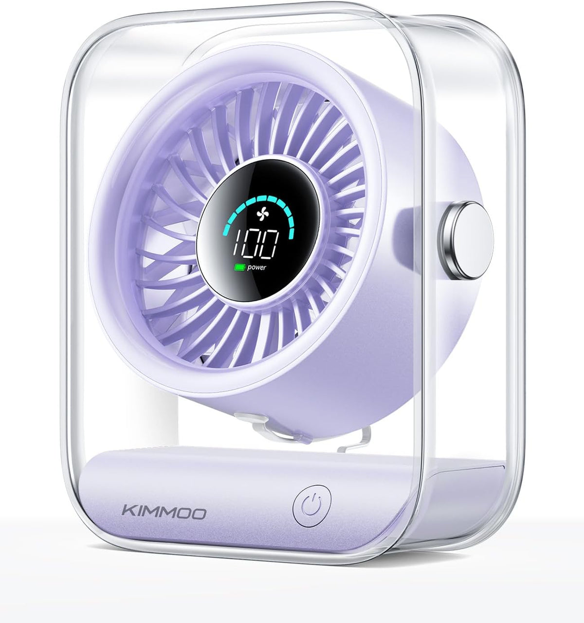 KIMMOO Ventilador de escritorio USB, ventilador de mesa silencioso...