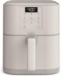 bella Freidora de Aire Delgada de 6 Qt, Utensilios de Cocina Fits-anywhere™, Revestimiento Antiadherente de Cerámica EverGood™, Temperatura Ajustable, 6 Opciones de Cocción Preestablecidas, Apagado