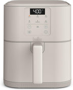 bella Freidora de Aire Delgada de 6 Qt, Utensilios de Cocina Fits-anywhere™, Revestimiento Antiadherente de Cerámica EverGood™, Temperatura Ajustable, 6 Opciones de Cocción Preestablecidas, Apagado