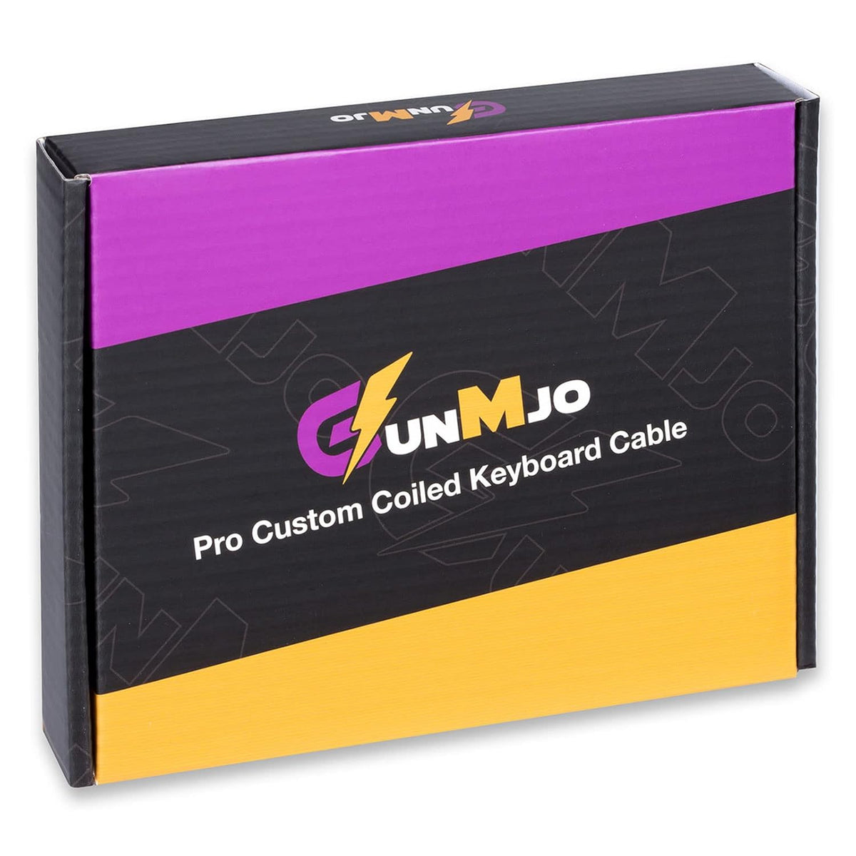 Pro Cable USB C en Espiral Personalizado para Teclado de Juegos, Cable de Teclado Mecánico de Doble Funda con Aviador Metálico Desmontable, 1.5M USB-C a USB-A, Color Azul