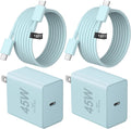 Cargador USB C tipo C cargador de carga rápida 12FT 45W Samsung
