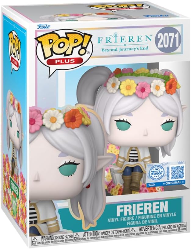 Funko Frieren con Corona de Flores Pop! Plus Figura de Vinilo Exclu...