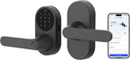 Aqara Cerradura inteligente con mango U300, llave Apple Home, cerradura de