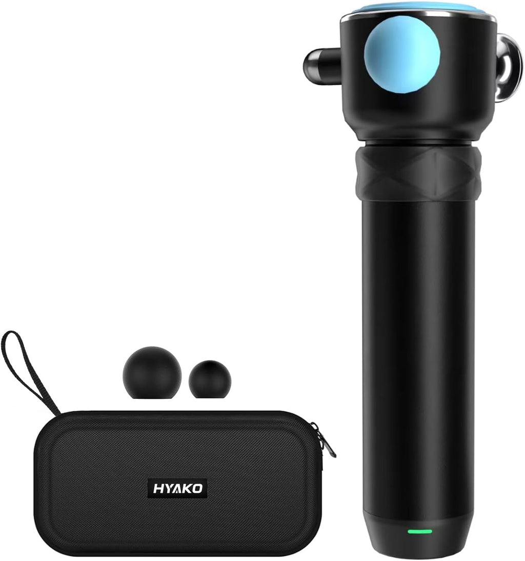 Masajeador de terapia Pro R1 - Masajeador de vibración de tejido profundo de mano para aliviar el dolor de cuerpo completo y limitación fascial, trata áreas sensibles, herramienta de masaje de