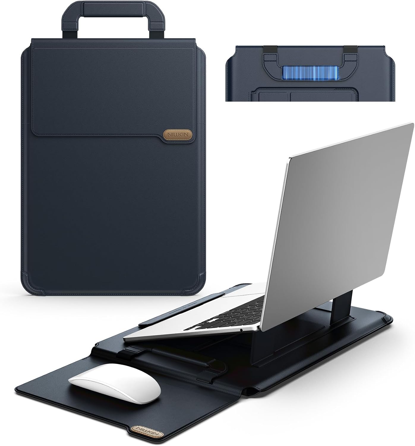 Nillkin Funda para laptop de 14 pulgadas con asa (4 en 1), 2 modos...