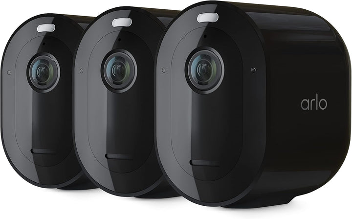 Arlo Pro 4 Spotlight cámara, 3 unidades, seguridad inalámbrica, víd...