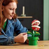 Lego 71426 Planta de piraña Super Mario, figura articulada con tubo...