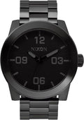 Nixon Corporal SS A346. Reloj XL para hombre resistente al agua de 100 m (cara de reloj de 48 mm. Correa de acero inoxidable de 24 mm)