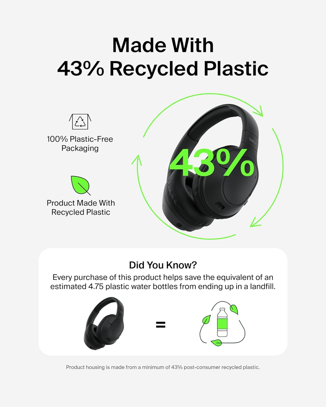 Belkin SoundForm Surround Auriculares Bluetooth sobre la oreja \u20...