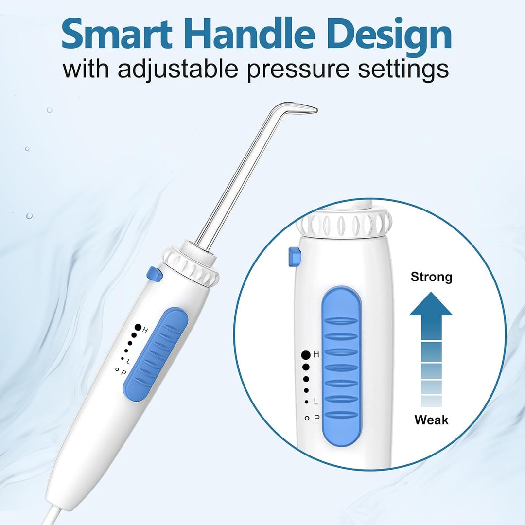 H2ofloss Limpiador dental con agua para limpieza de dientes con 12...