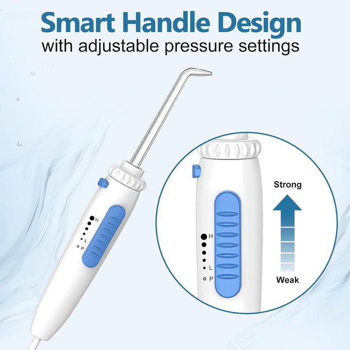 H2ofloss Limpiador dental con agua para limpieza de dientes con 12...
