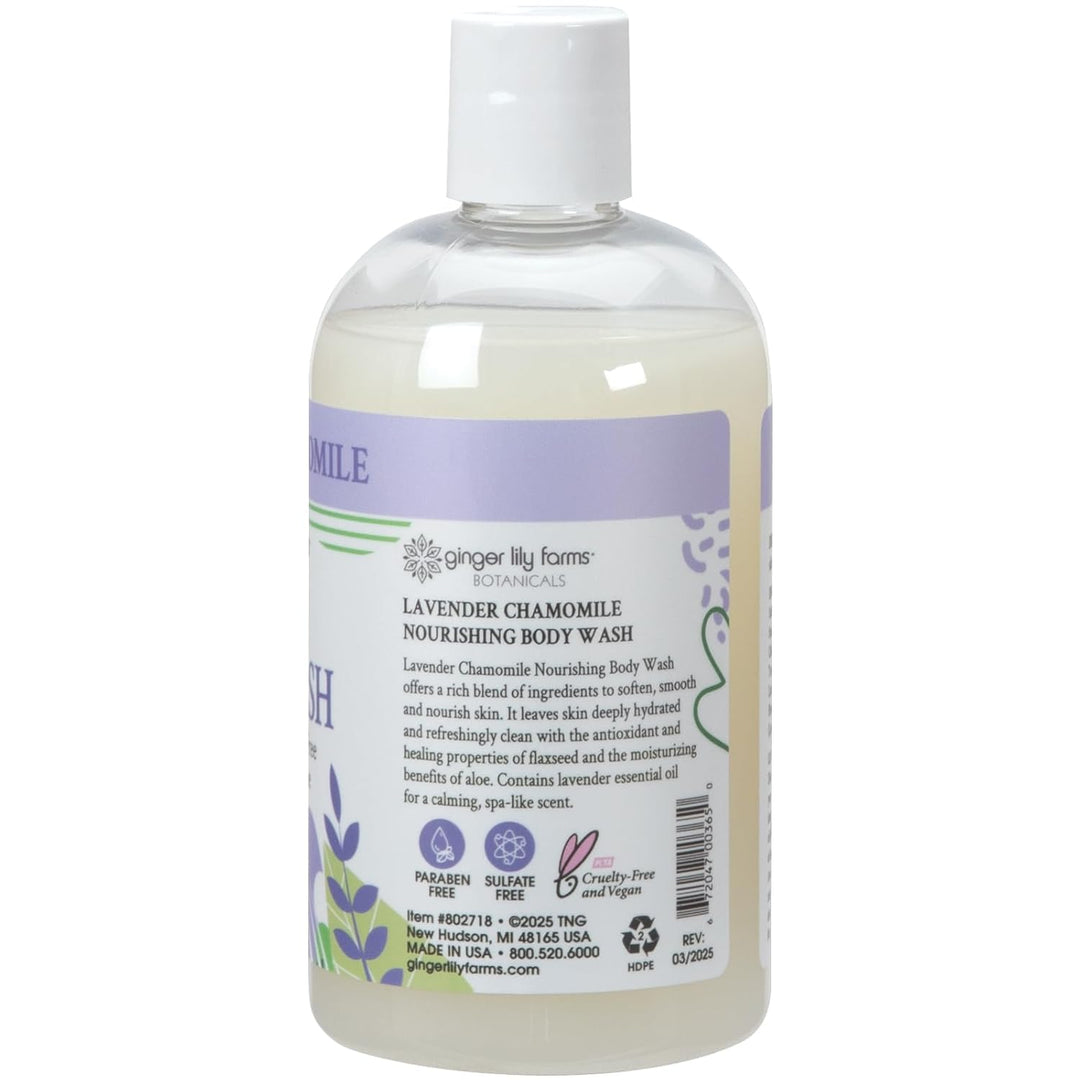 Ginger Lily Farms Botanicals - Jabón corporal nutritivo, 100% vegan...