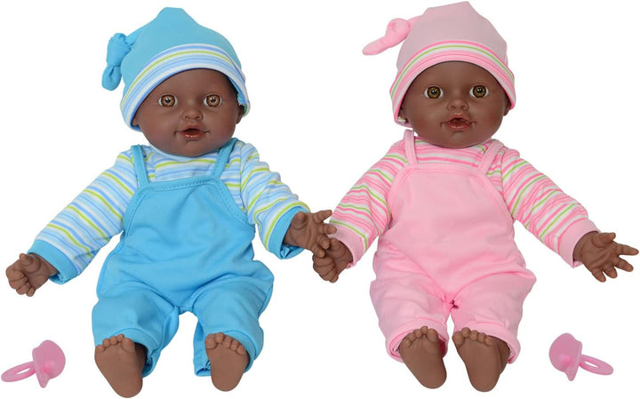 The New York Doll Collection Muñecas gemelas (afroamericanas)