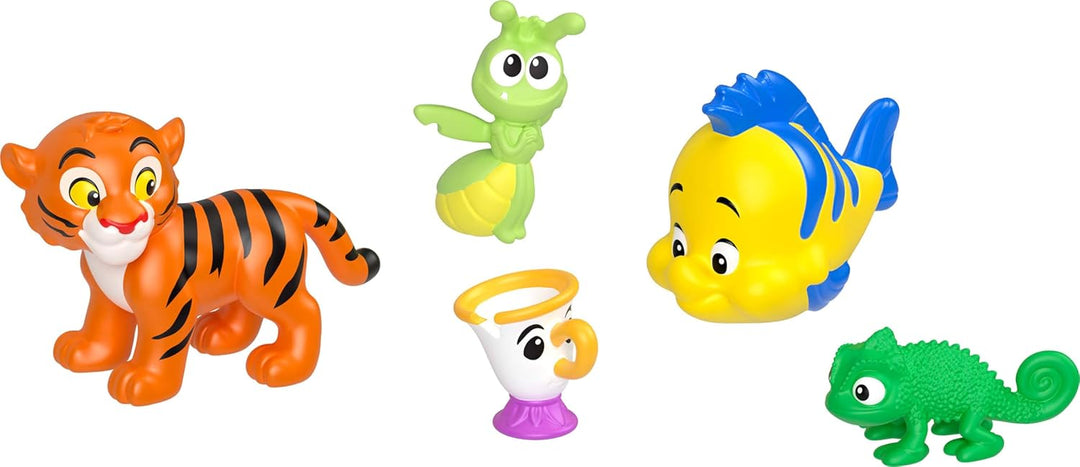 Mattel Disney Princess &amp; Friends Set con 5 muñecas pequeñas pos...