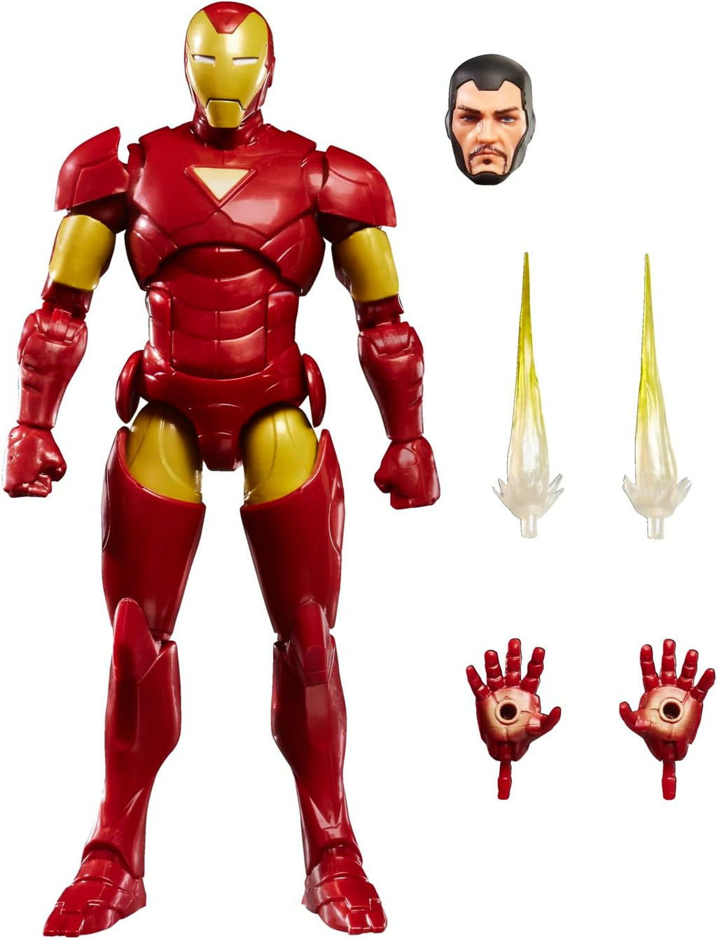 Serie Marvel Legends Iron Man (Extremis) y Mandarin de Marvel