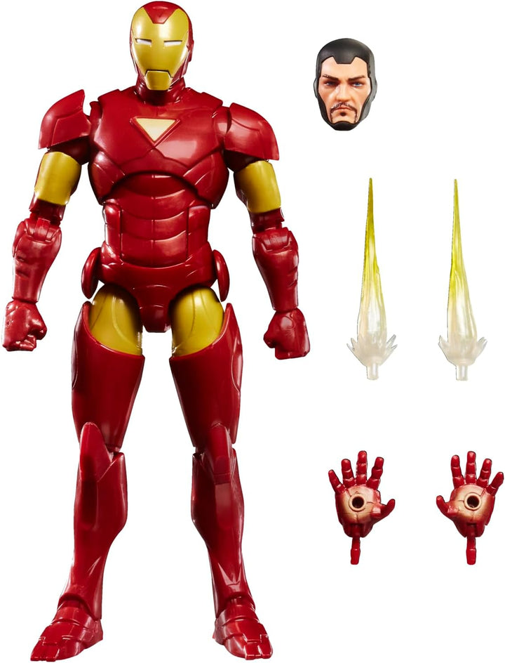Serie Marvel Legends Iron Man (Extremis) y Mandarin de Marvel, figu...